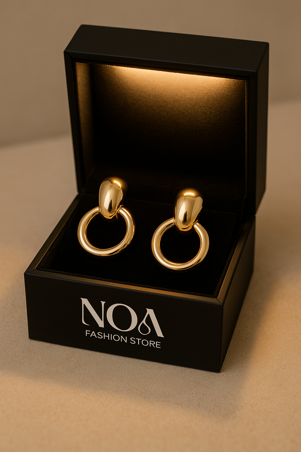 Brass Hollow Geometric Vintage Drop Earrings – Gold Plated, 14K Silver Tone