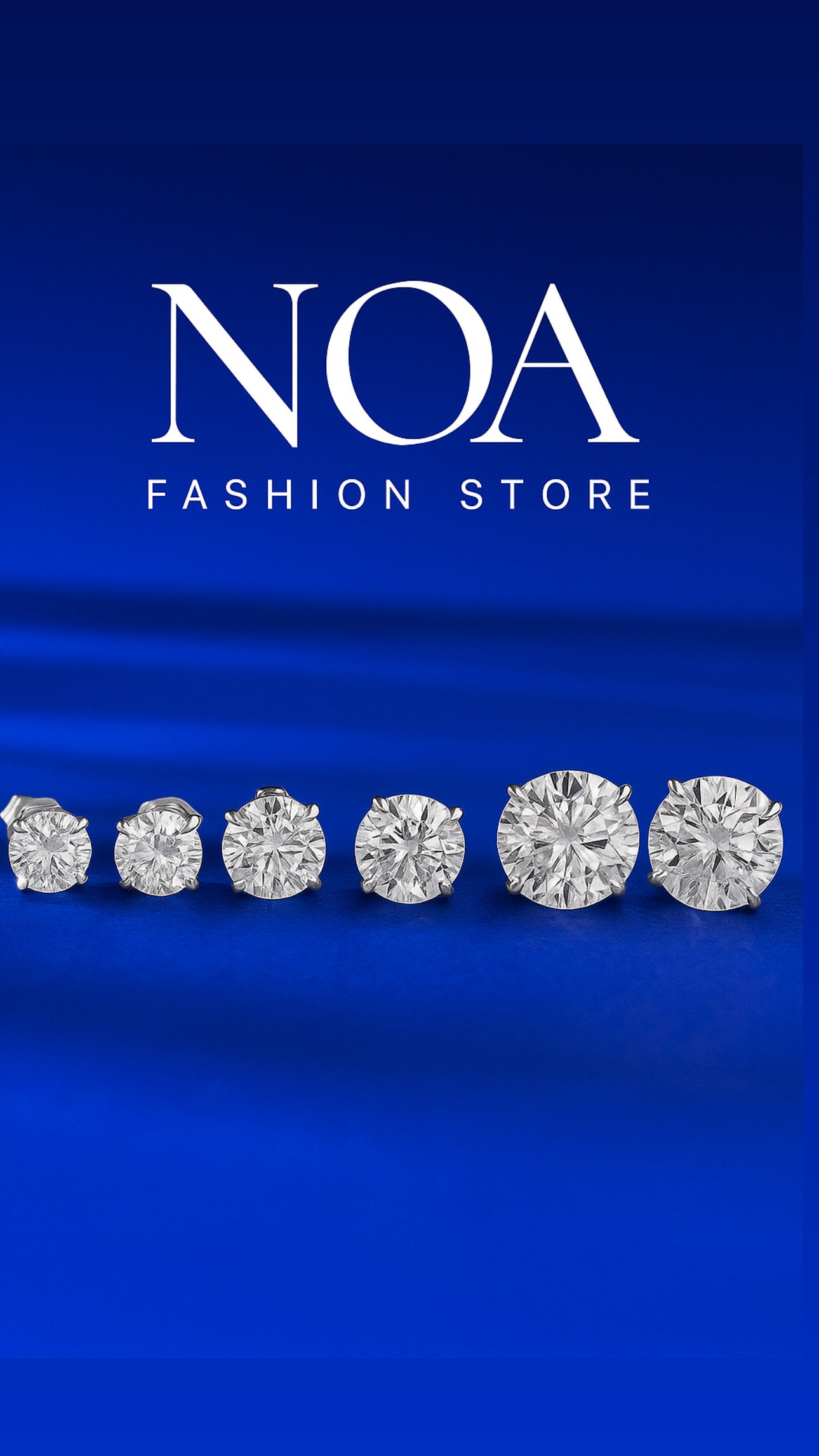 Round Classic stud - 925 Sterling silver cubic zirconia