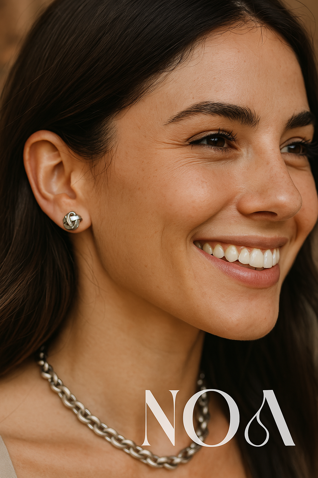 Knot Stud Earrings – Minimalist Everyday Shine in Gold or Silver | NOA