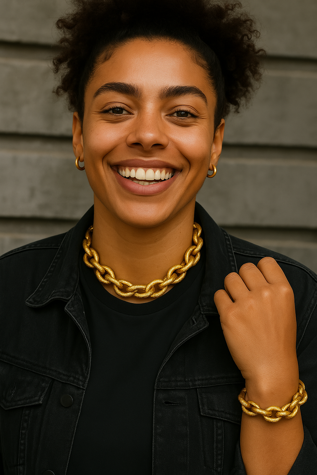 Chunky Hip-Hop Chain – 18K Gold Plated