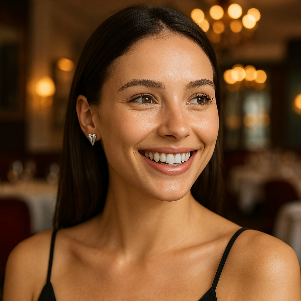 Sweetheart Studs – Romantic Heart Earrings in Gold or Silver | NOA