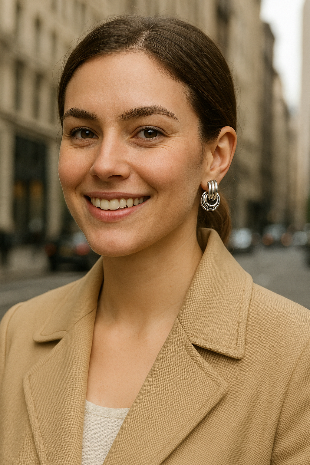Modern Luxe Earrings – 14K Gold-Plated Stainless Steel Elegance | NOA