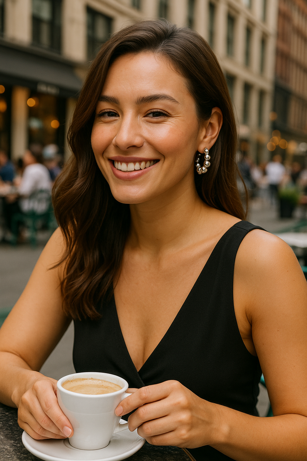 Drop Bead Earrings – Timeless Elegance in Gold or Silver | NOA