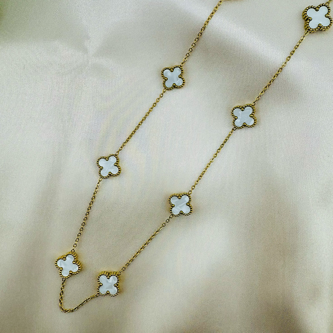 Timeless Love Necklace – 14K Gold-Plated Titanium Steel | NOA